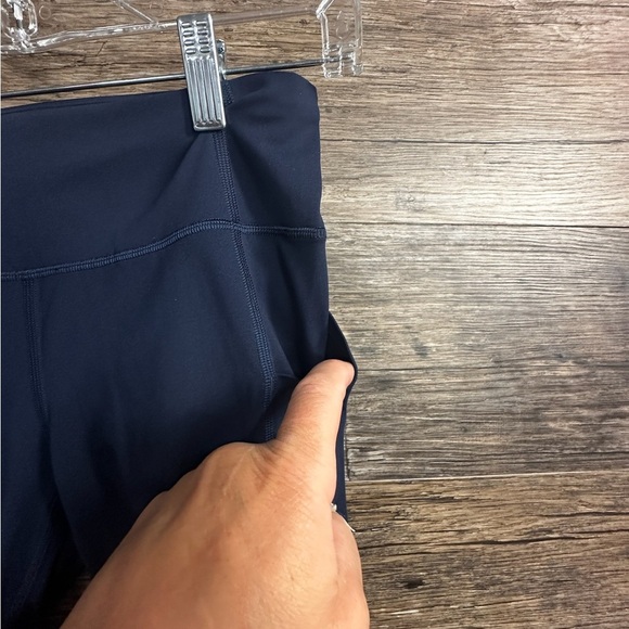lululemon athletica Navy Blue Leggings Performance Fabric Womens 4 - Picture 4 of 12